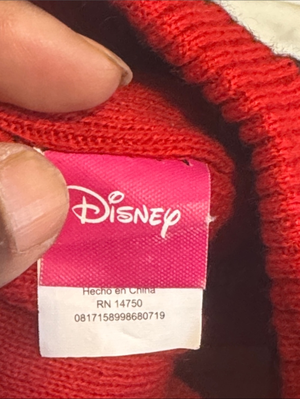 Minnie Mouse hat - Picture 3 of 4